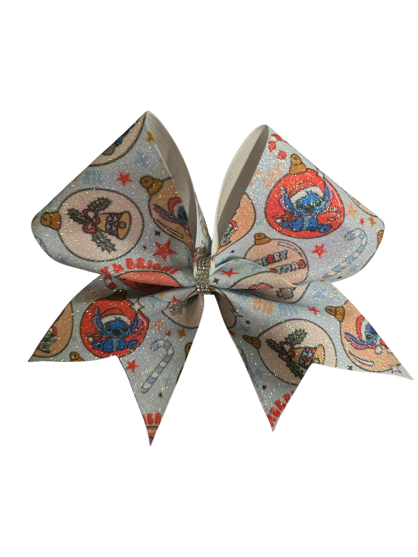 Stitch Christmas bow