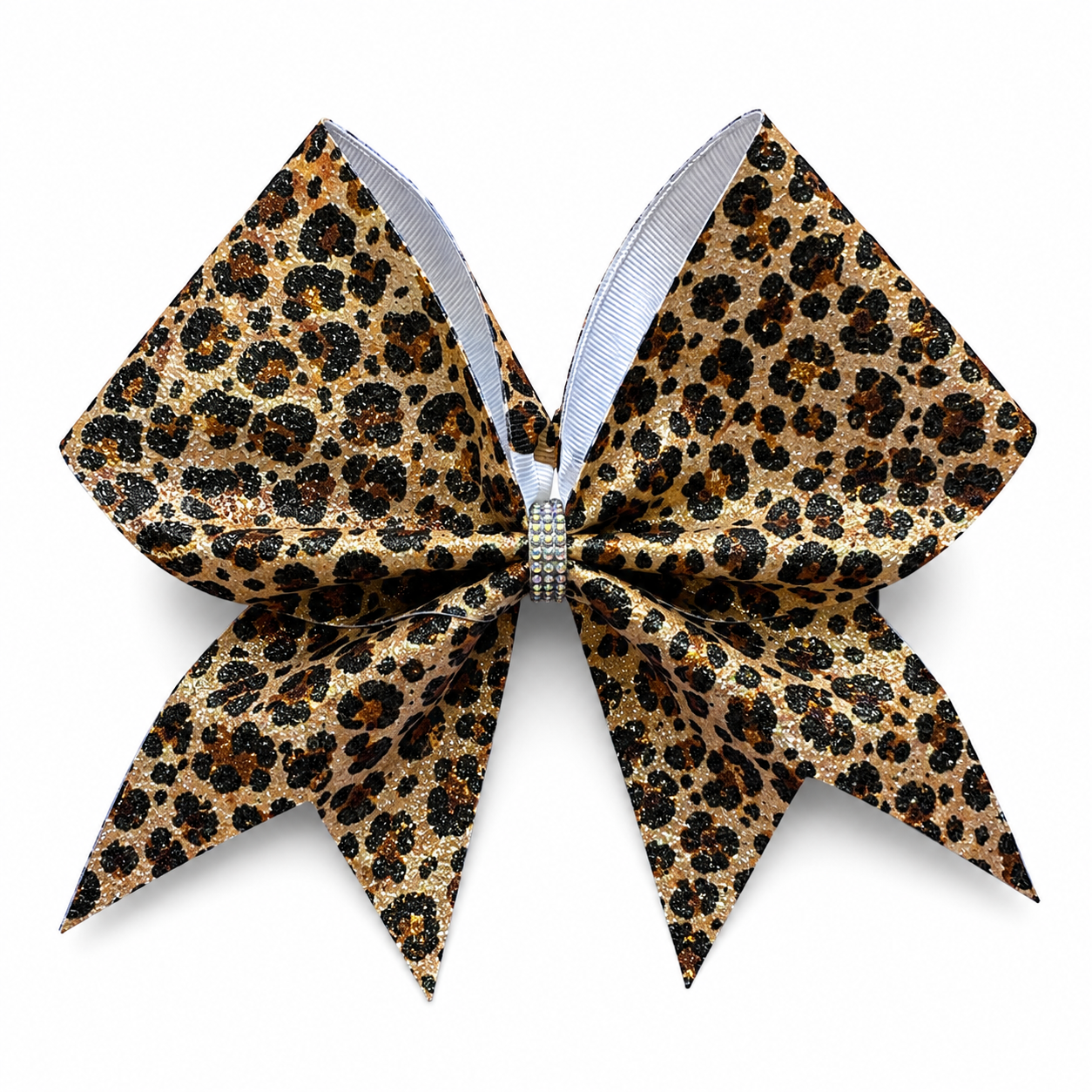 Cheetah Hair Bow