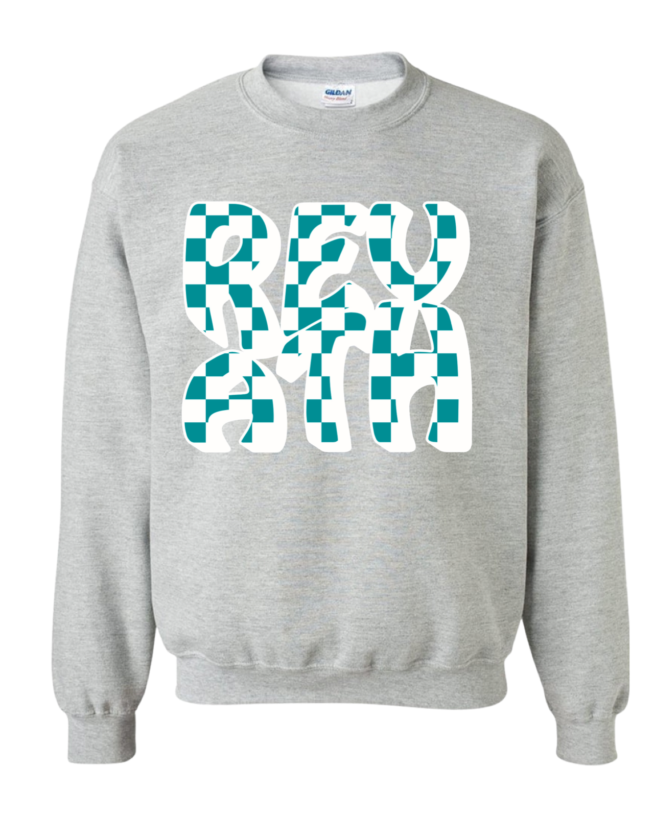 Rev Ath check crewneck
