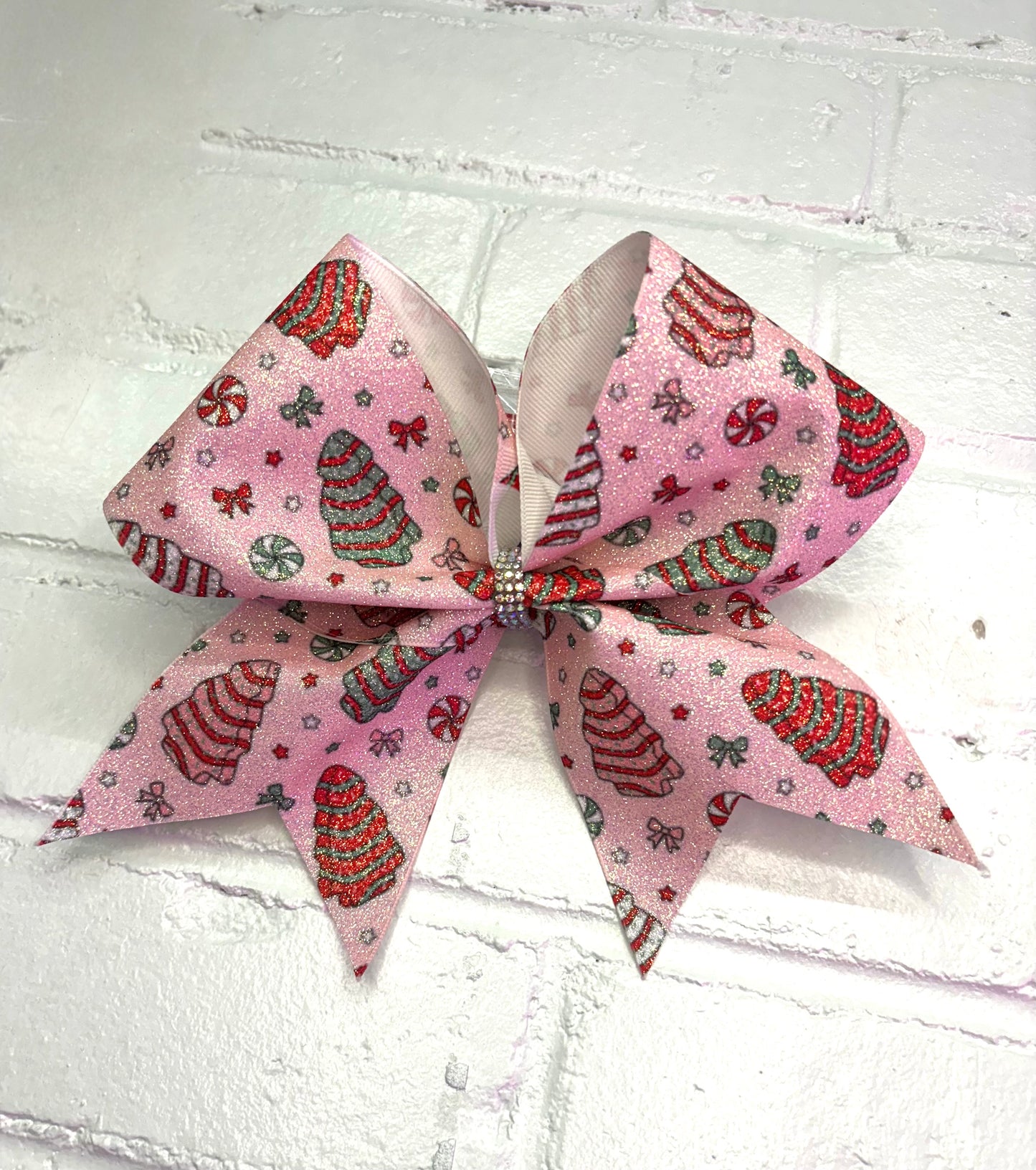 Pink Christmas Tree Bow