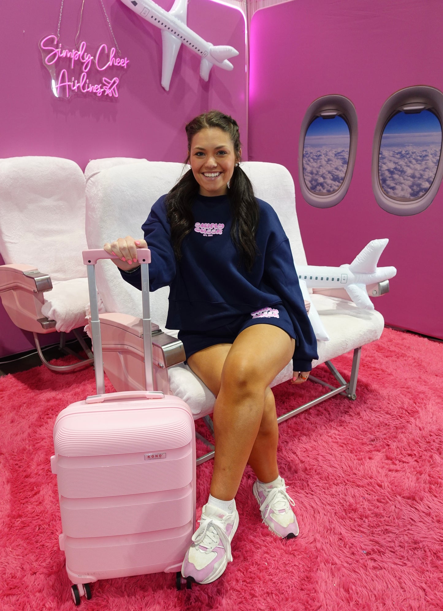 Navy Lounge Set Sweatshirt