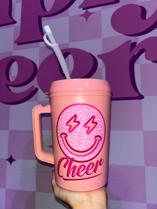 Cheer Smiley Mega Mug