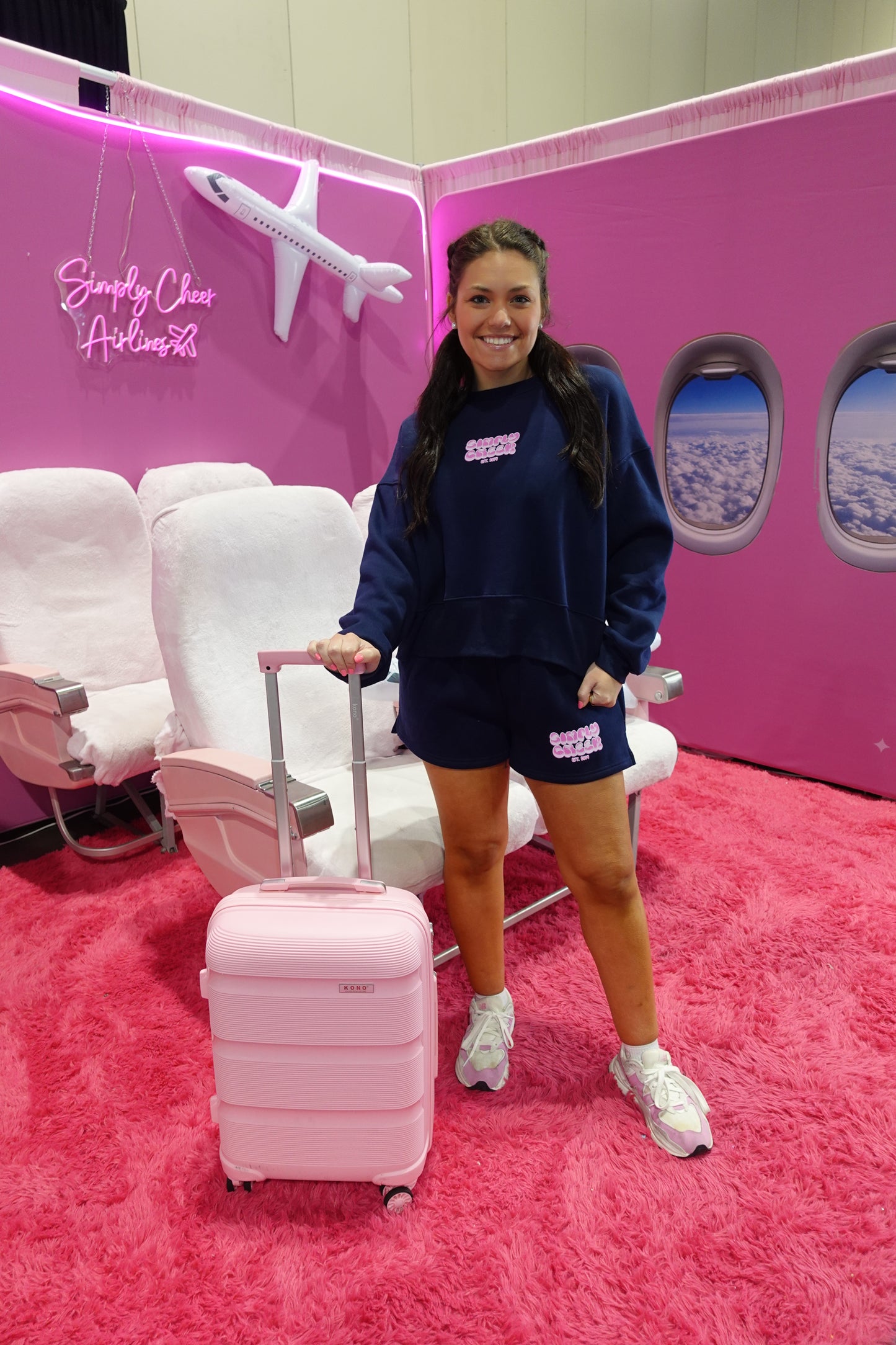 Navy Lounge Set Sweatshirt