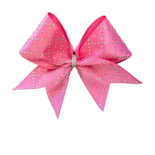 hot pink rhinestone bow