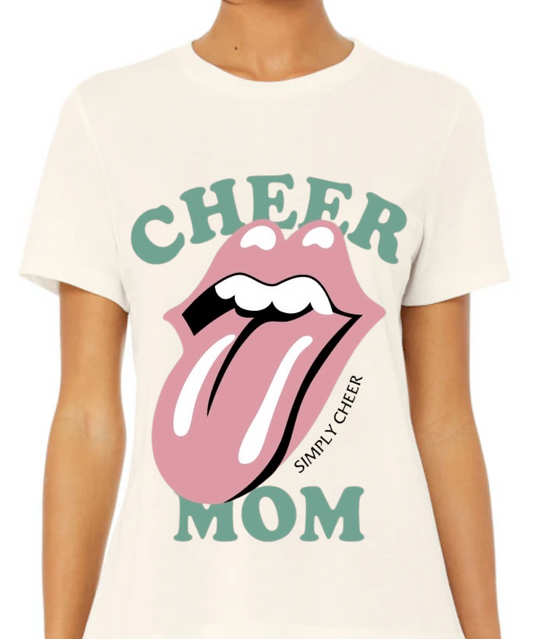 Graphic Cheer Mom T-shirt