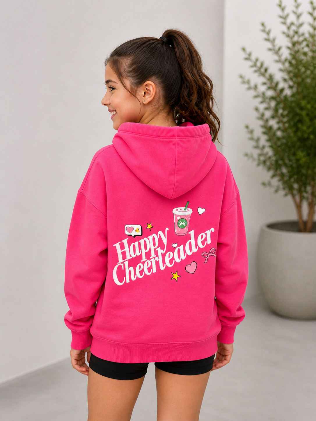 Happy Cheerleader Hoodie