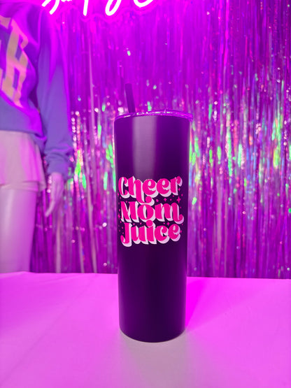 Cheer mom juice tumbler