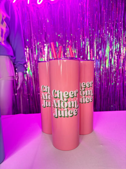 Cheer mom juice tumbler