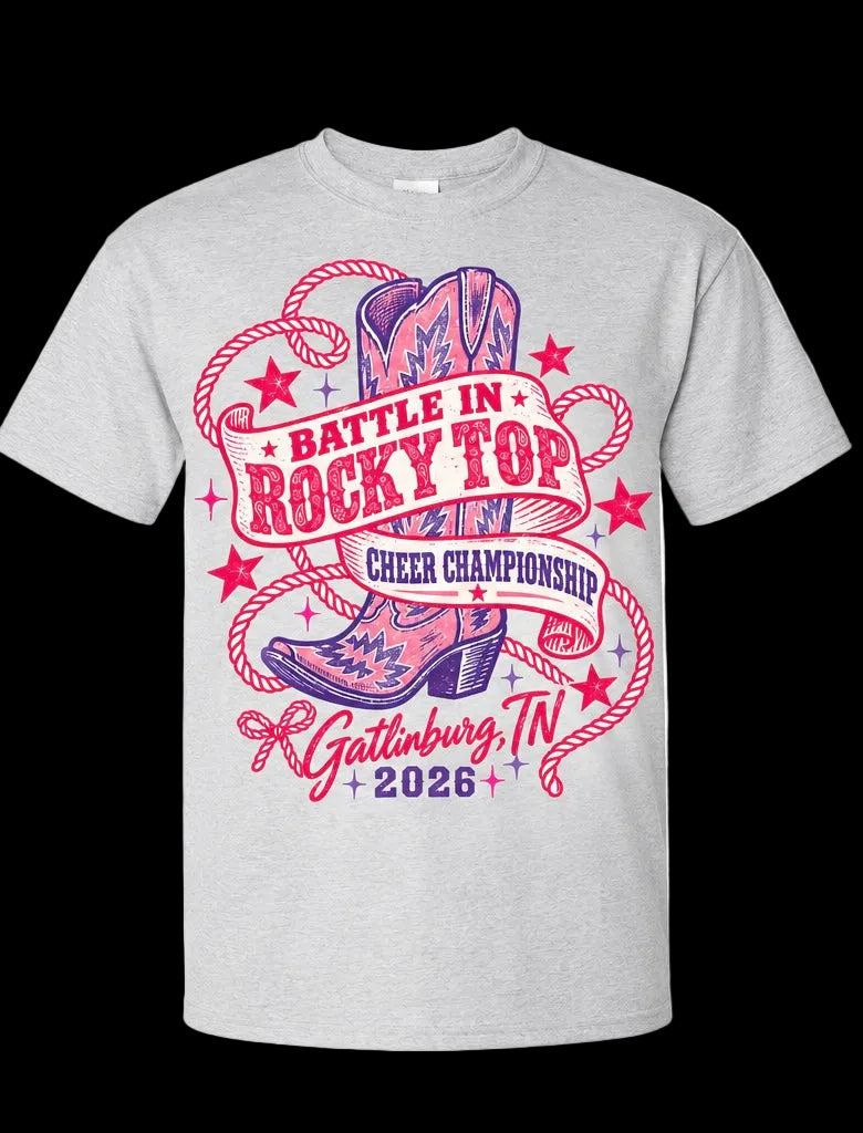 Battle In Rocky Top Event T-Shirt