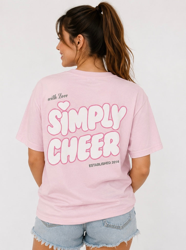 With Love Simply Cheer T-Shirt