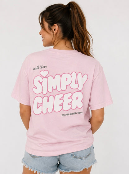 With Love Simply Cheer T-Shirt
