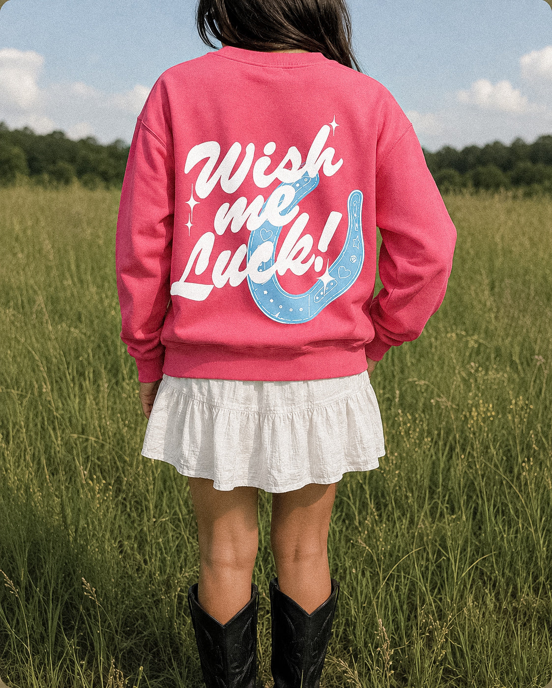 Wish Me Luck Crewneck