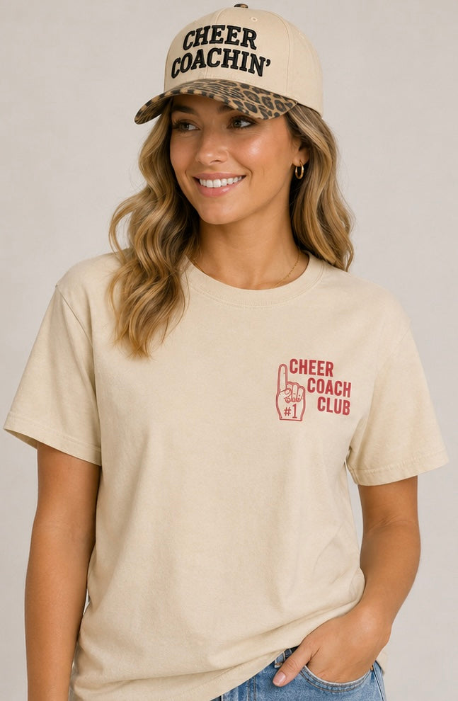 #1 Cheer Coach T-shirt