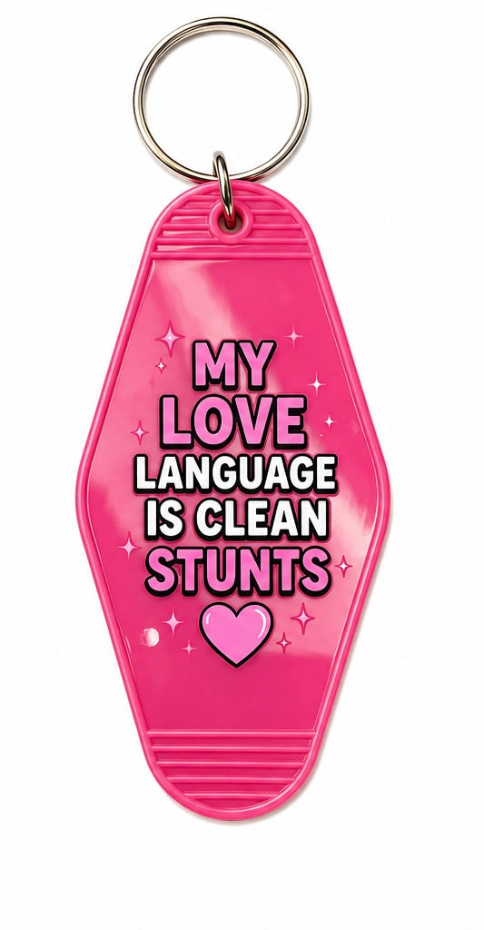 Coaches love language Keychain