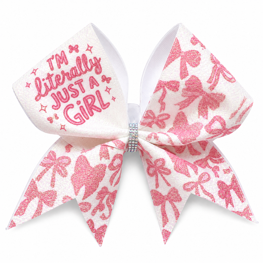 Just A Girl Hair Bow