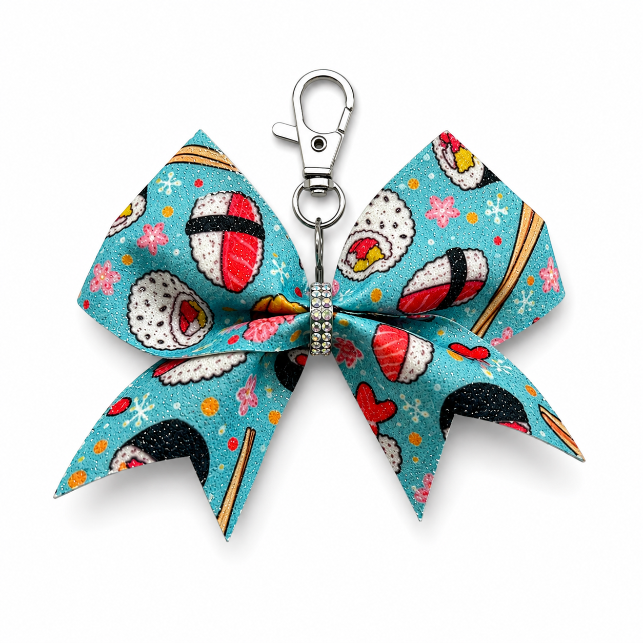 Sushi Dreams Keychain Bow