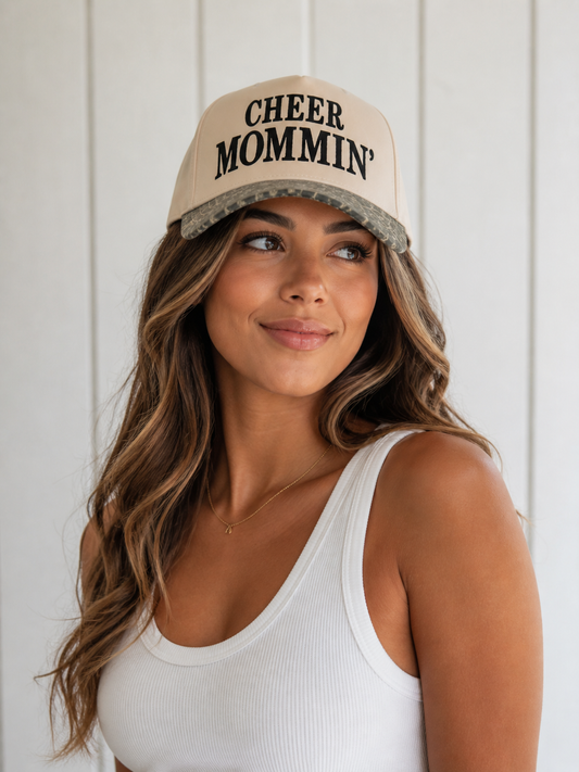 Cheer Mommin' Cheetah hat