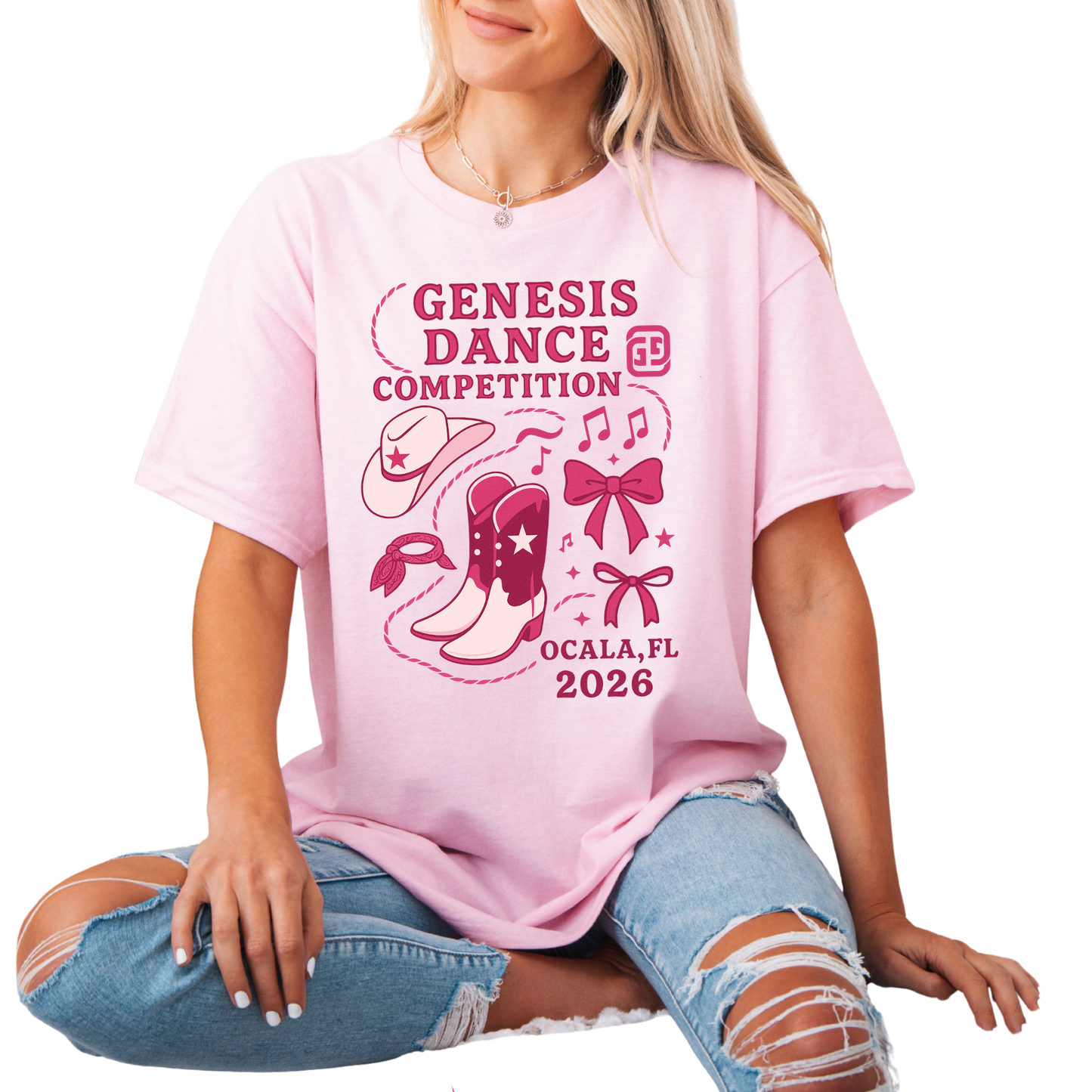 Genesis Dance Competition Ocala Event T-shirt